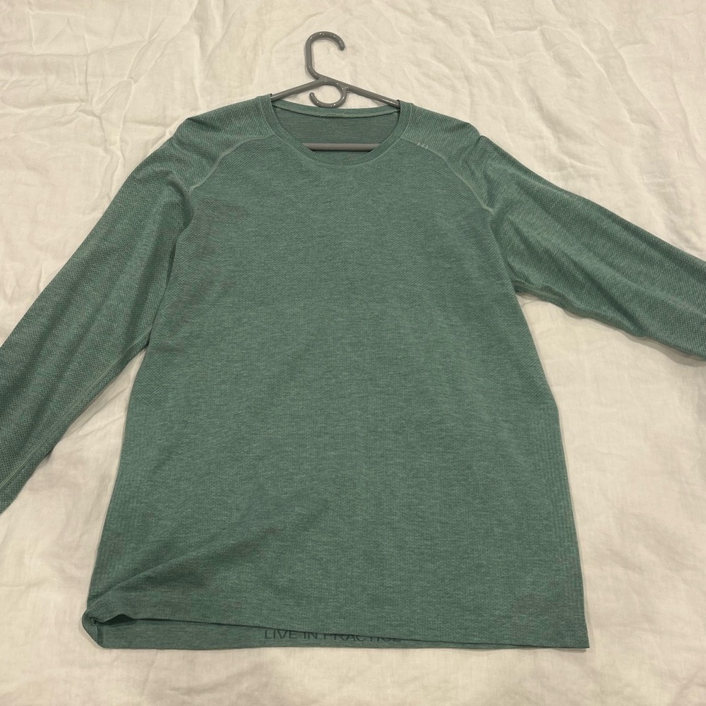 Men's Green Long Sleeve Shirt